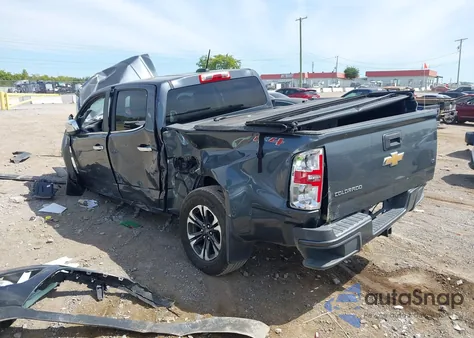 2015 Chevrolet Colorado Lt из США, поврежденный, VIN 1GCGTBE30F1215675